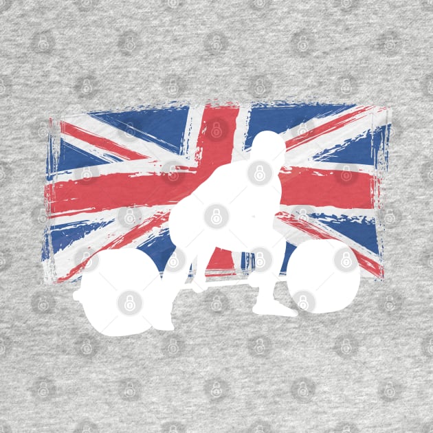 United Kingdom Flag Deadlift - Powerlifting by High Altitude